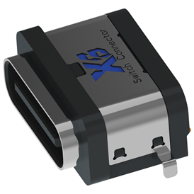 XB-TYPE C 16P-17   XB防水USB插座IPX7 TYPE C 16P 沉板防水母座(2脚B款)